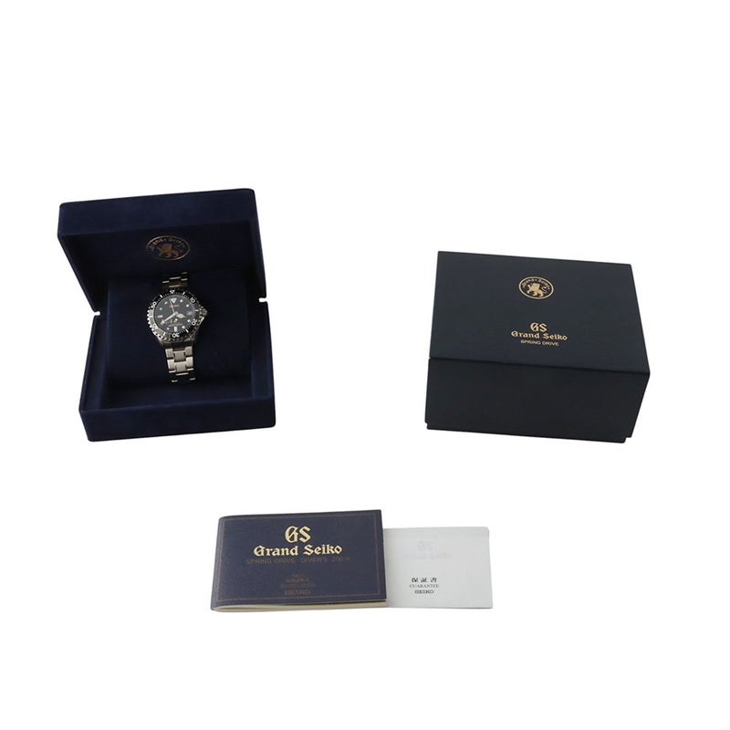 セイコー グランドセイコー スポーツコレクション マスターショップ限定 スプリングドライブ SBGA031 SEIKO 腕時計 黒文字盤