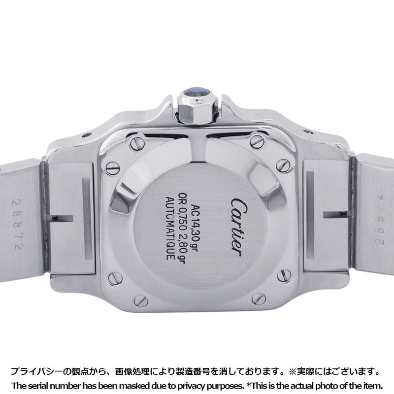 カルティエ サントスガルベ SM 0902 Cartier 腕時計 白文字盤