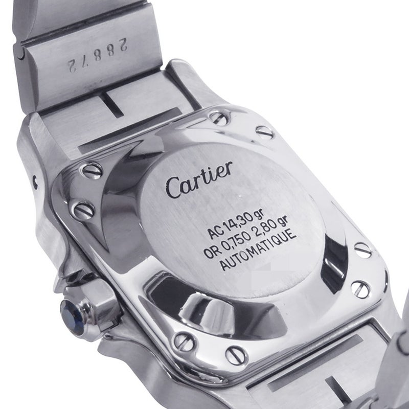 カルティエ サントスガルベ SM 0902 Cartier 腕時計 白文字盤
