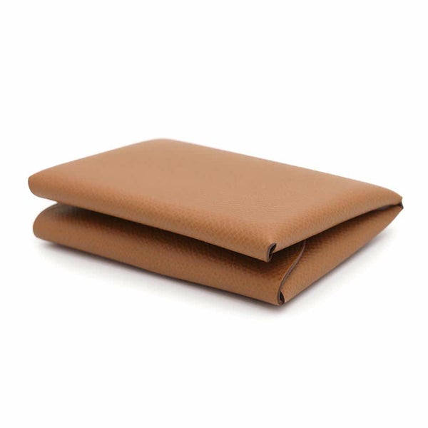 エルメス コインケース カルヴィ デュオ ゴールド/シルバー金具 エプソン W刻印 HERMES 財布