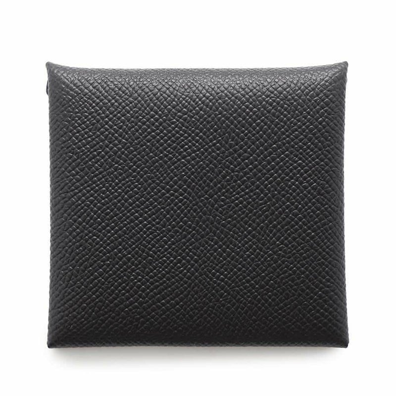 エルメス コインケース バスティア ブラック エプソン W刻印 HERMES 財布 黒