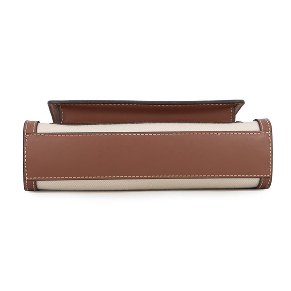 バーバリー ハンドバッグ ミニ ポケットバッグ キャンバス レザー 8031746 BURBERRY 2way
