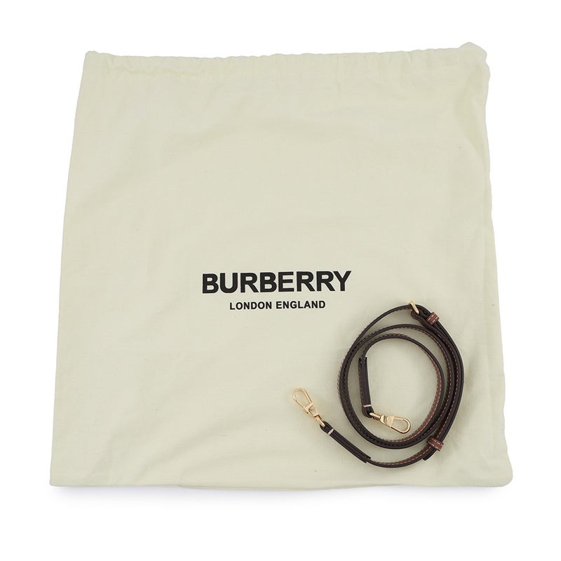 バーバリー ハンドバッグ ミニ ポケットバッグ キャンバス レザー 8031746 BURBERRY 2way