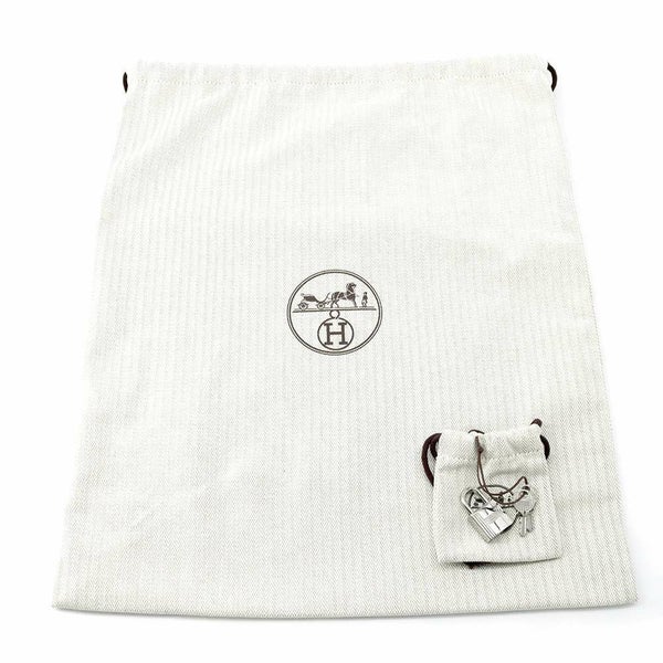 エルメス ハンドバッグ ピコタンロックMM ブラック/シルバー金具 トリヨンクレマンス Y刻印 黒