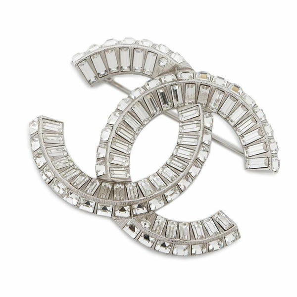 シャネル ブローチ ココマーク ラインストーン A23V A63085 CHANEL アクセサリー
