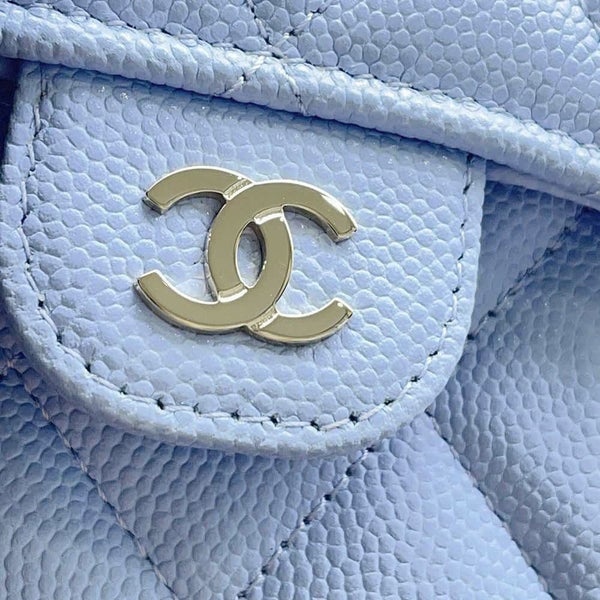 シャネル 三つ折り財布 クラシック スモール フラップ ウォレット ココマーク キャビアスキン AP0231 CHANEL