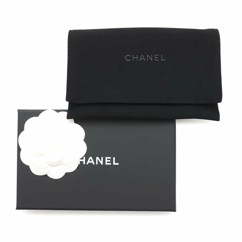 シャネル コインケース マトラッセ ココマーク ジップコインパース パテントカーフレザー AP4262 CHANEL 小銭入れ 黒