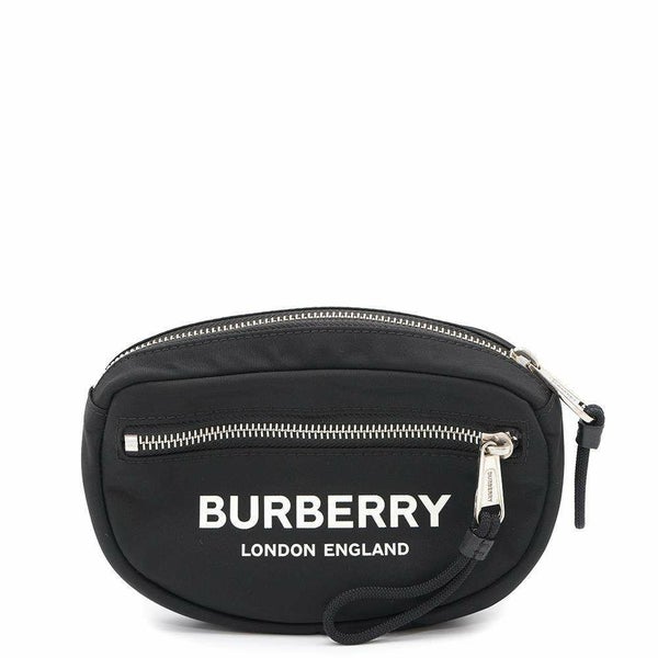 バーバリー ボディバッグ ロゴ ナイロン 8014519 BURBERRY バッグ 黒
