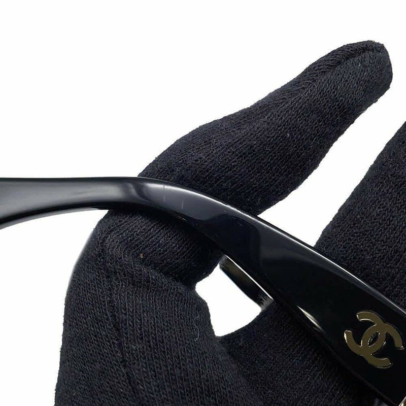 シャネル サングラス ココマーク チェーンモチーフ 5305-A CHANEL アイウェア 黒