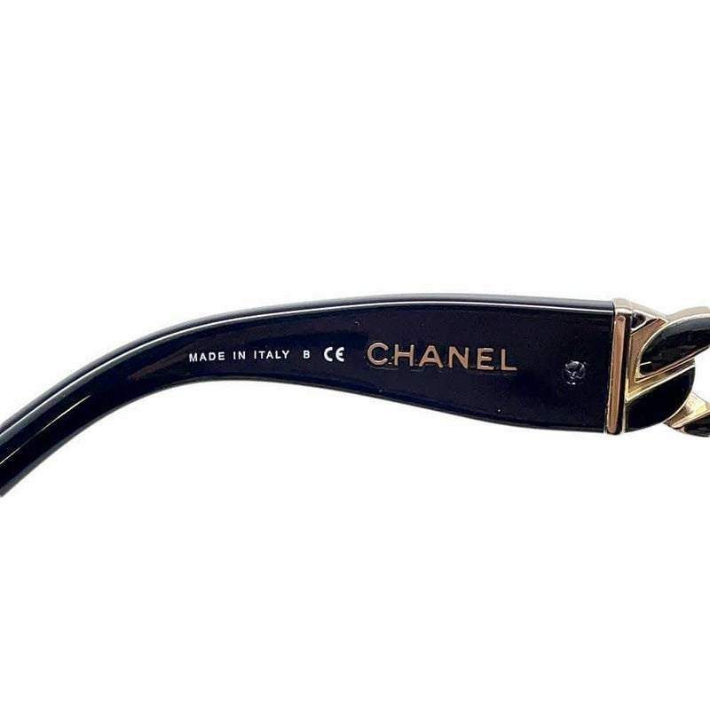 シャネル サングラス ココマーク チェーンモチーフ 5305-A CHANEL アイウェア 黒