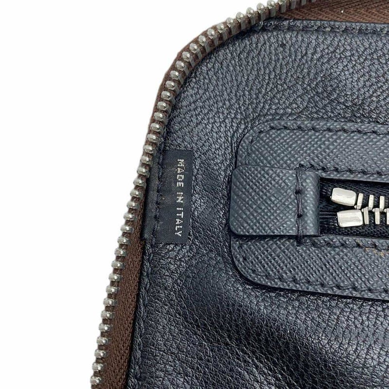 プラダ クラッチバッグ サフィアーノ ロゴ レザー 2VN001 PRADA バッグ セカンドバッグ ビジネス アウトレット品