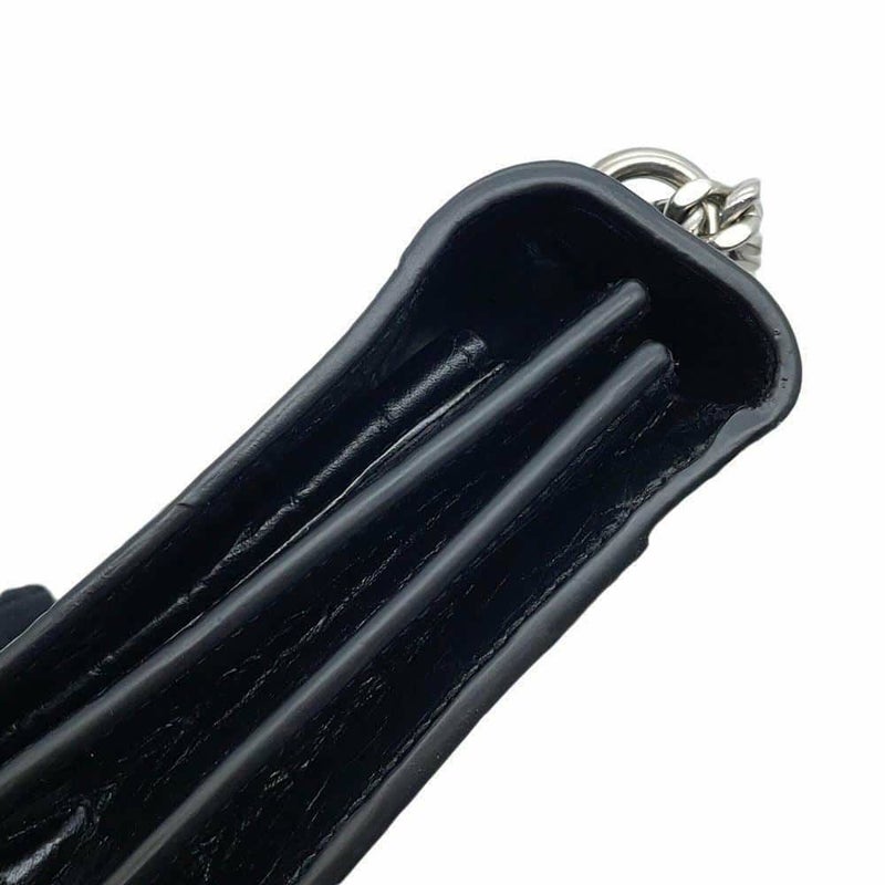 サンローランパリ チェーンショルダーバッグ サンセット ミディアム 442906 SAINT LAURENT PARIS YSL 黒 2way 斜め掛け