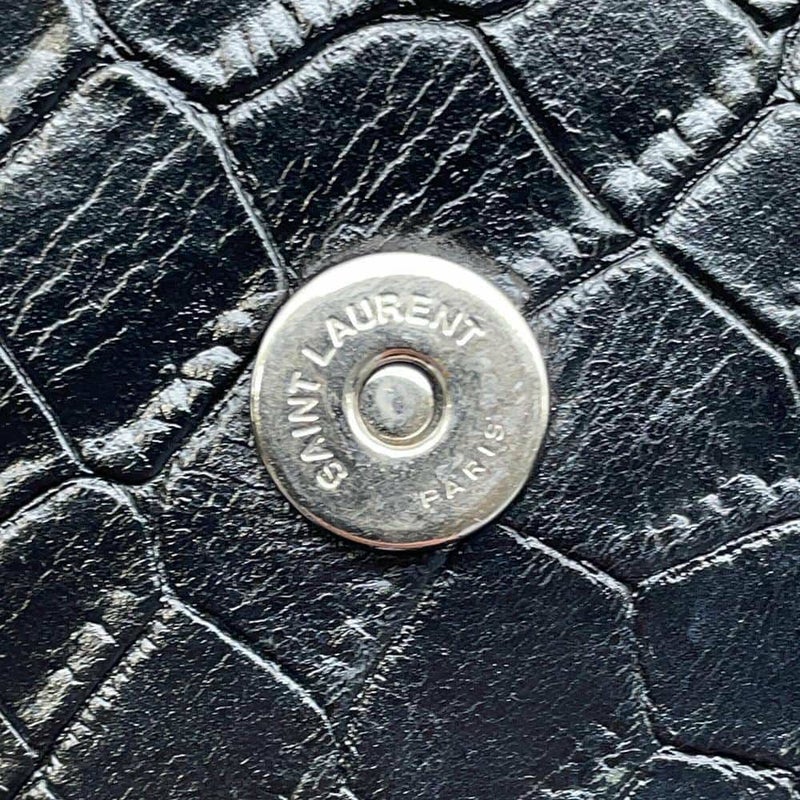 サンローランパリ チェーンショルダーバッグ サンセット ミディアム 442906 SAINT LAURENT PARIS YSL 黒 2way 斜め掛け