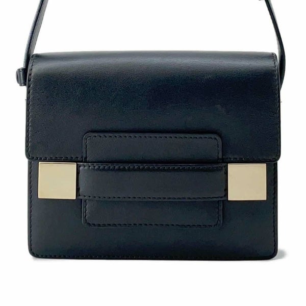 デルボー ショルダーバッグ マダム ミニ レザー Delvaux バッグ 黒