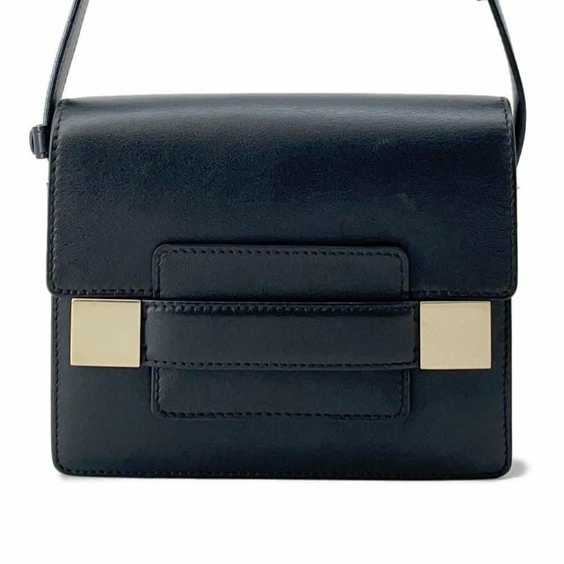 デルボー ショルダーバッグ マダム ミニ レザー Delvaux バッグ 黒