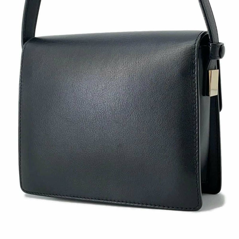 デルボー ショルダーバッグ マダム ミニ レザー Delvaux バッグ 黒