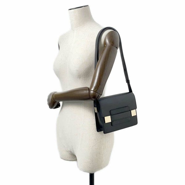 デルボー ショルダーバッグ マダム ミニ レザー Delvaux バッグ 黒