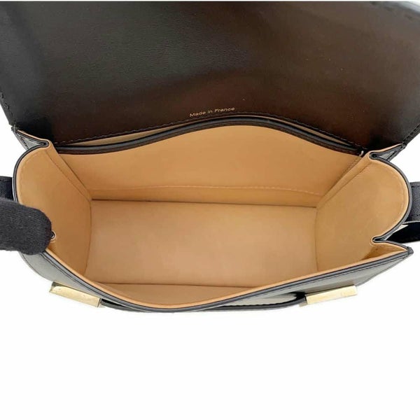 デルボー ショルダーバッグ マダム ミニ レザー Delvaux バッグ 黒