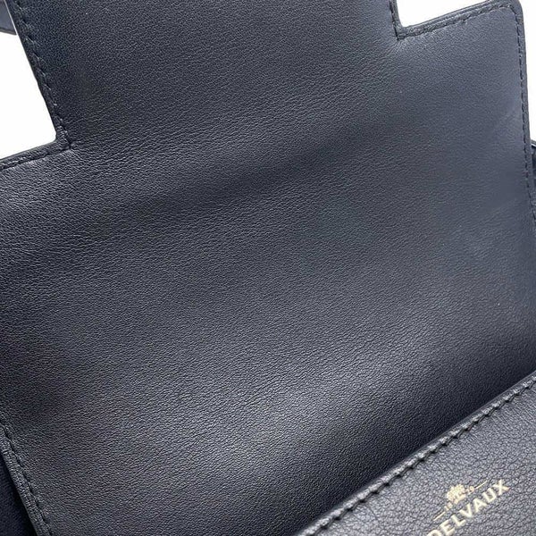 デルボー ショルダーバッグ マダム ミニ レザー Delvaux バッグ 黒