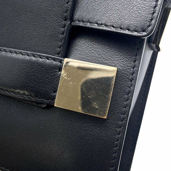 デルボー ショルダーバッグ マダム ミニ レザー Delvaux バッグ 黒