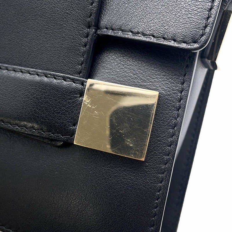 デルボー ショルダーバッグ マダム ミニ レザー Delvaux バッグ 黒