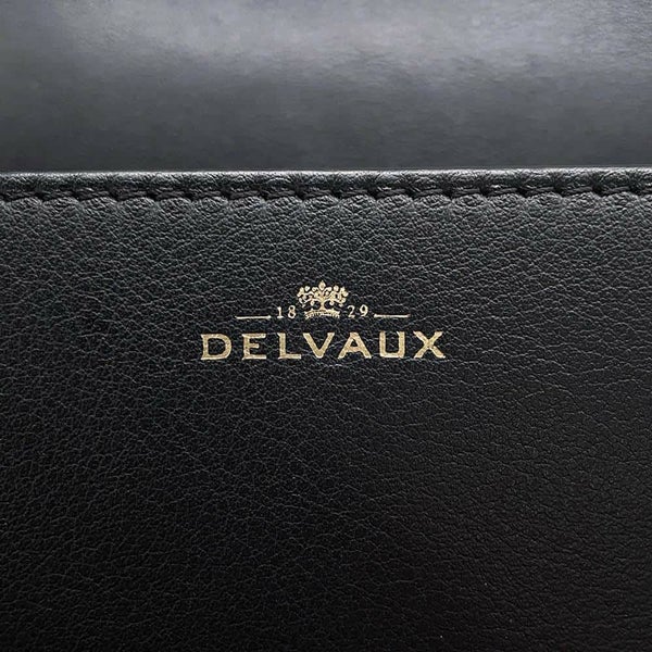デルボー ショルダーバッグ マダム ミニ レザー Delvaux バッグ 黒