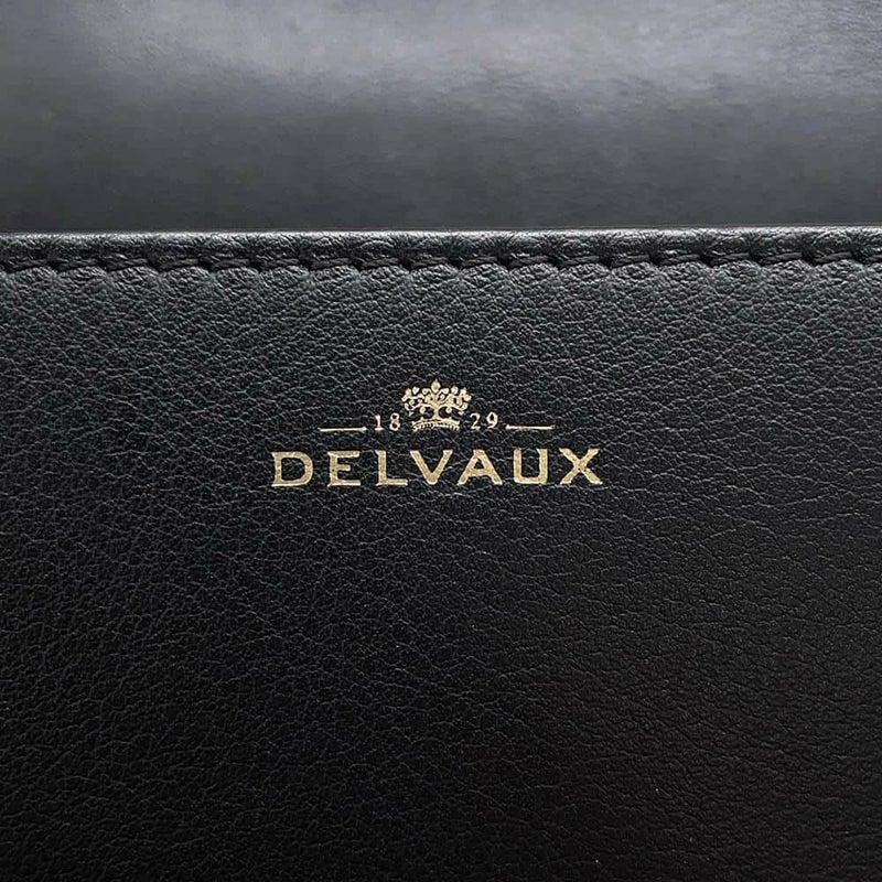 デルボー ショルダーバッグ マダム ミニ レザー Delvaux バッグ 黒
