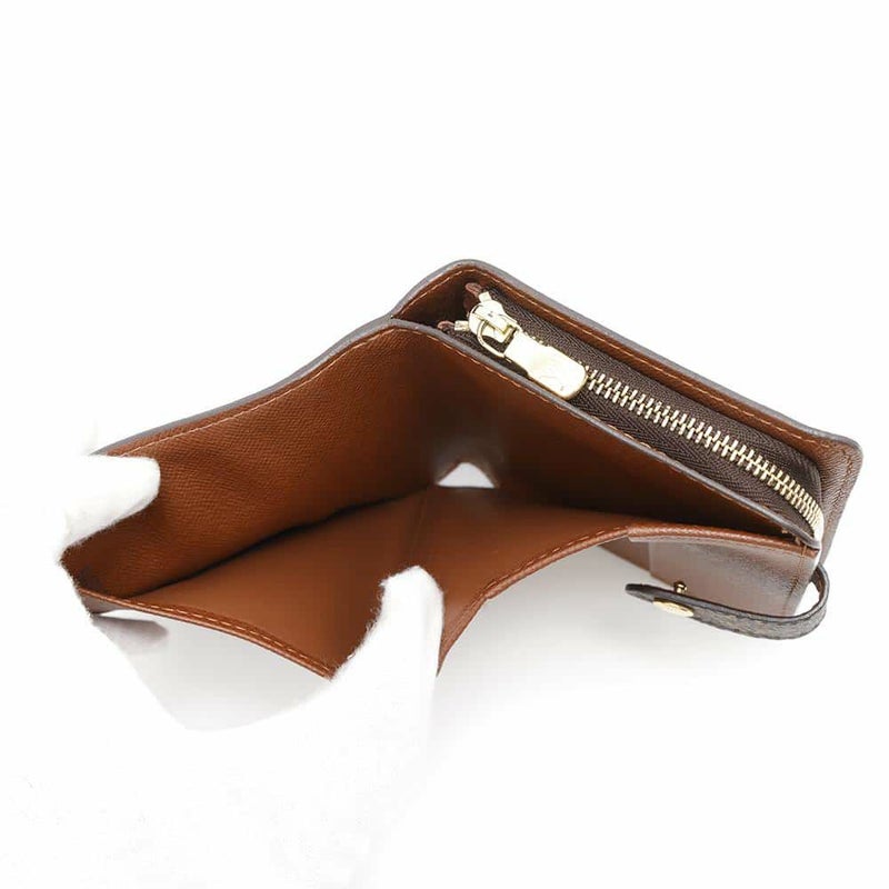 ルイヴィトン 二つ折り財布 モノグラム コンパクトジップ 旧型 M61667 LOUIS VUITTON ヴィトン 二つ折り財布