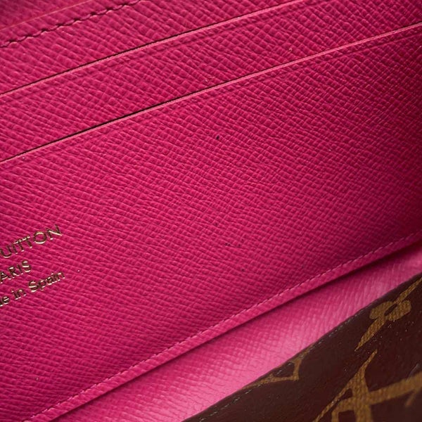 ルイヴィトン 長財布 モノグラム ポルトフォイユ・クレマンス M64201 LOUIS VUITTON ヴィトン 財布 フラワーチャーム付き