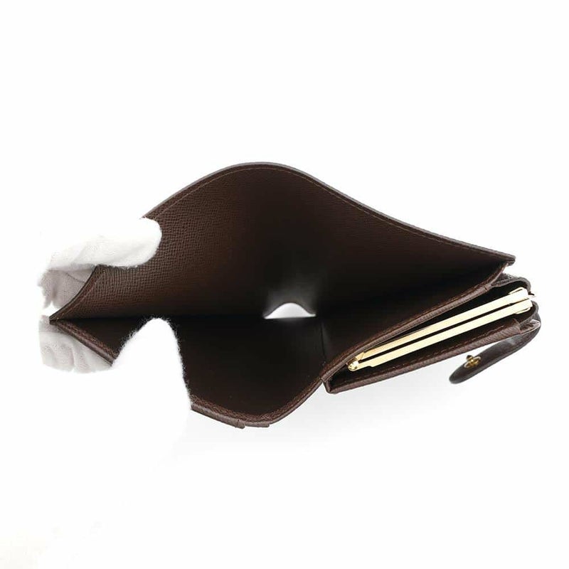 ルイヴィトン 二つ折り財布 ダミエ・エベヌ ポルトフォイユ・ヴィエノワ N61674 LOUIS VUITTON