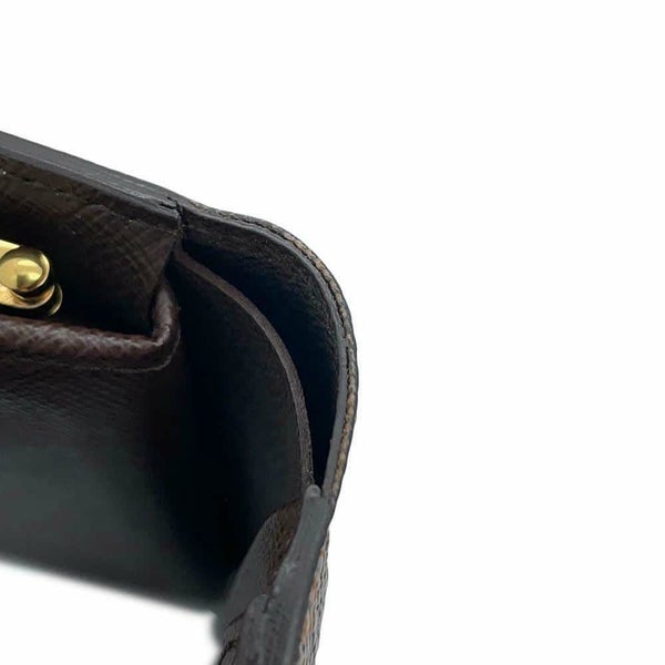 ルイヴィトン 二つ折り財布 ダミエ・エベヌ ポルトフォイユ・ヴィエノワ N61674 LOUIS VUITTON