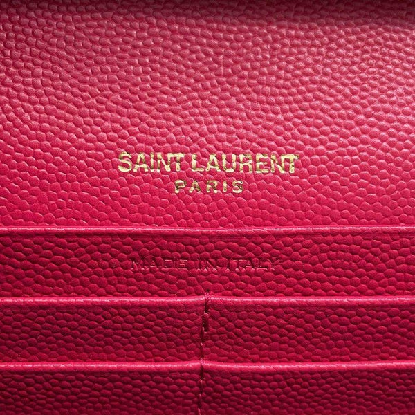 サンローランパリ チェーンウォレット モノグラム レザー 377828 SAINT LAURENT PARIS 財布 YSL