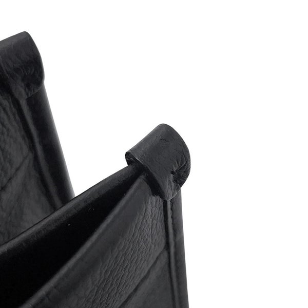 バレンシアガ ハンドバッグ ハードウェア キャンバス レザー 671402 BALENCIAGA 2way ショルダー 黒
