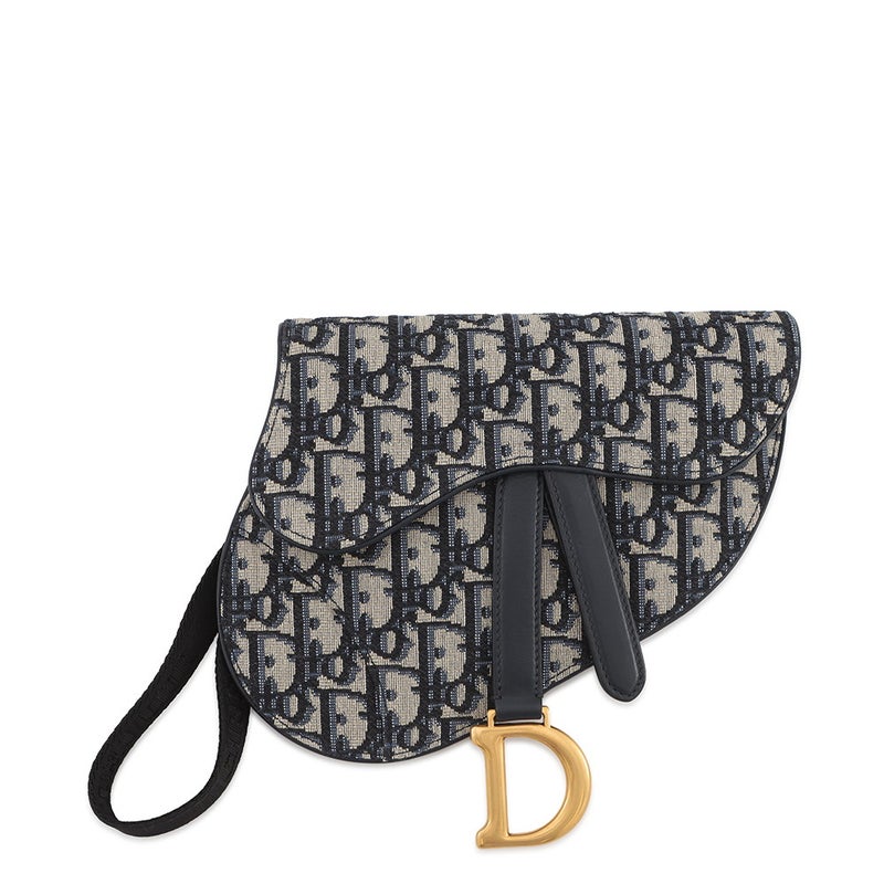 クリスチャン・ディオール ボディバッグ オブリーク サドル ベルトポーチ キャンバス S5632CTZQ Christian Dior