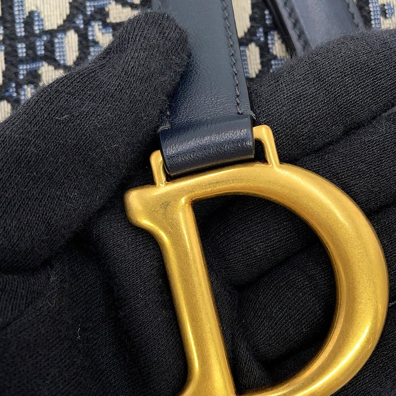 クリスチャン・ディオール ボディバッグ オブリーク サドル ベルトポーチ キャンバス S5632CTZQ Christian Dior