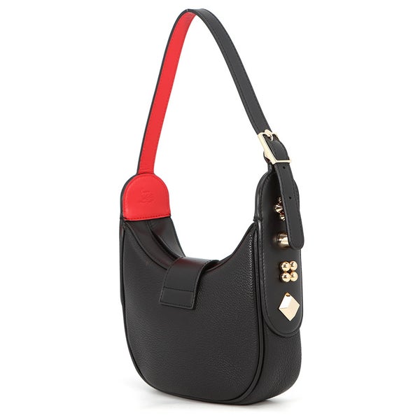 クリスチャン・ルブタン ショルダーバッグ カラスカイ レザー 1225182 Christian Louboutin 黒