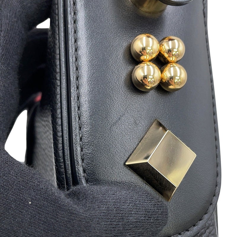 クリスチャン・ルブタン ショルダーバッグ カラスカイ レザー 1225182 Christian Louboutin 黒
