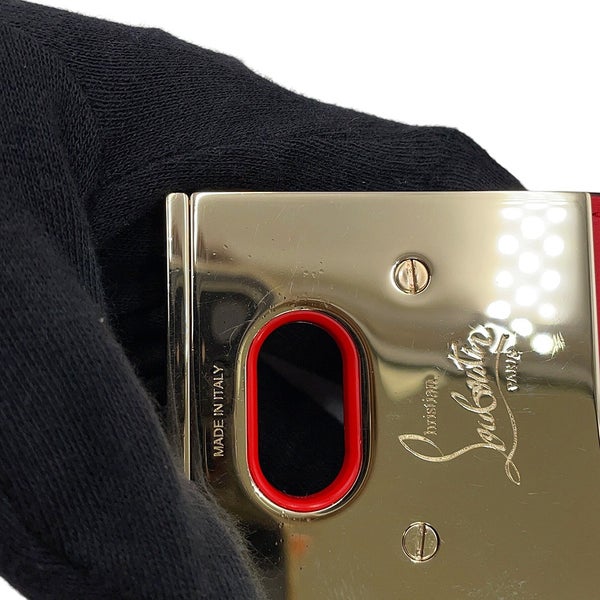 クリスチャン・ルブタン ショルダーバッグ カラスカイ レザー 1225182 Christian Louboutin 黒