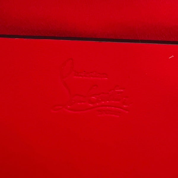 クリスチャン・ルブタン ショルダーバッグ カラスカイ レザー 1225182 Christian Louboutin 黒
