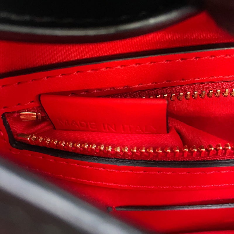 クリスチャン・ルブタン ショルダーバッグ カラスカイ レザー 1225182 Christian Louboutin 黒