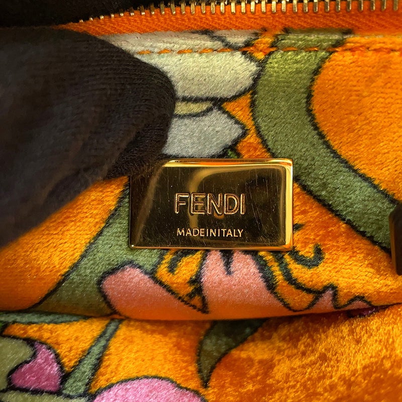 フェンディ ハンドバッグ ピーカブー アイコニック ミニ ベロア 8BN244 FENDI 2way