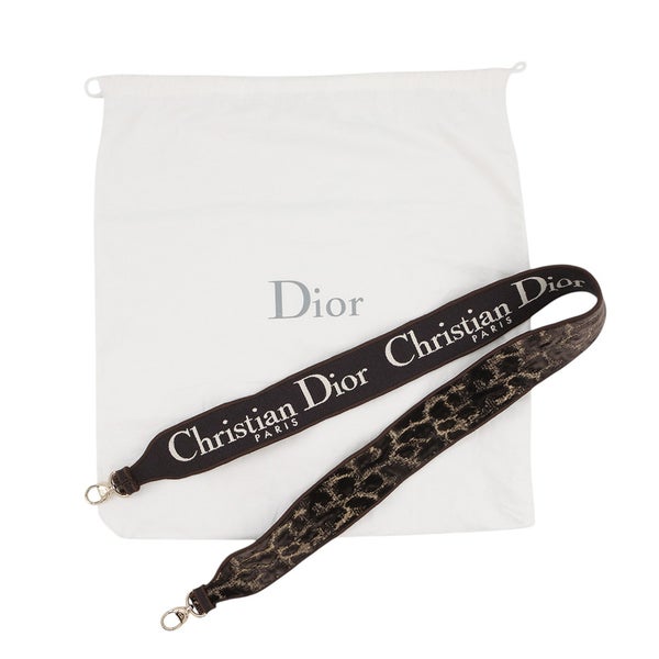 クリスチャン・ディオール ハンドバッグ レディディーライト ミディアム ベルベット M0565OTGT Christian Dior 2way レオパード