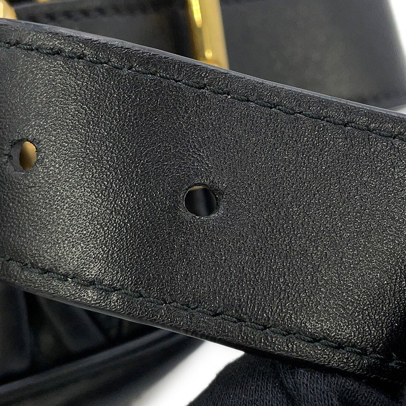 ミュウミュウ クラッチバッグ マテラッセ レザー 5BF122 Miu Miu 黒 セカンドバッグ