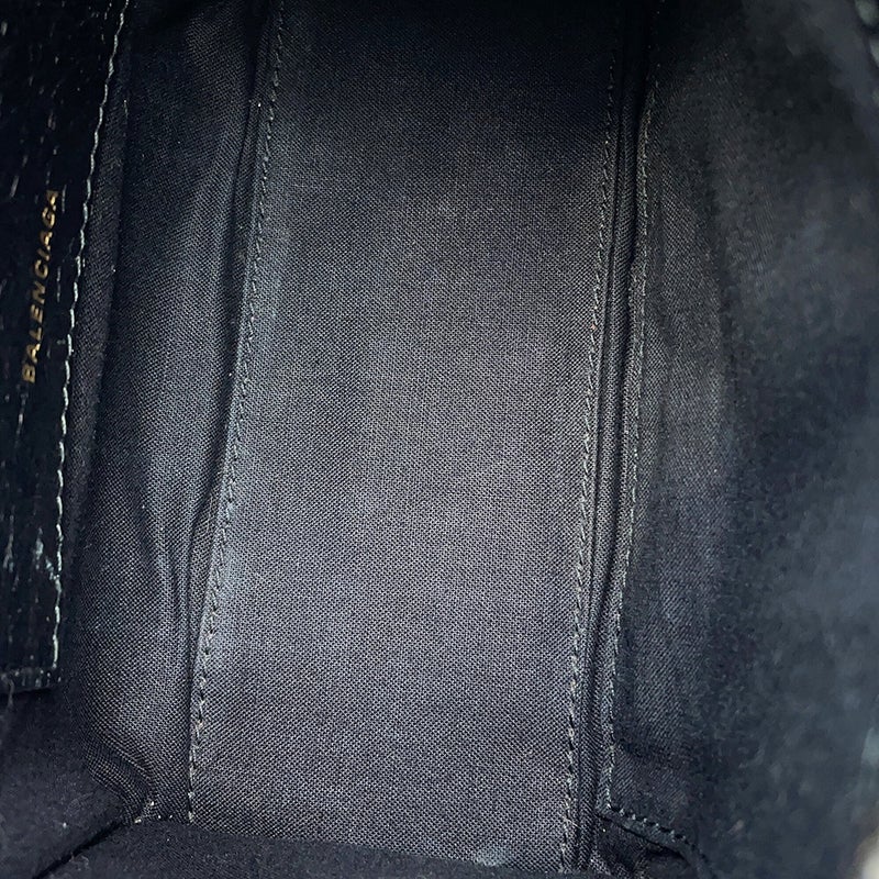 バレンシアガ ハンドバッグ バザール ショッパーXXS 513988 BALENCIAGA バッグ 2wayショルダーバッグ 黒