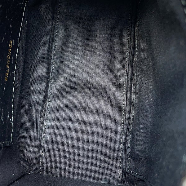 バレンシアガ ハンドバッグ バザール ショッパーXXS 513988 BALENCIAGA バッグ 2wayショルダーバッグ 黒