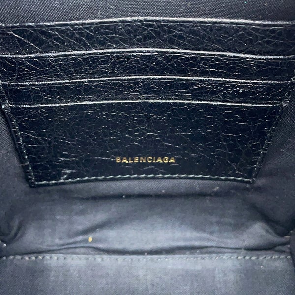 バレンシアガ ハンドバッグ バザール ショッパーXXS 513988 BALENCIAGA バッグ 2wayショルダーバッグ 黒