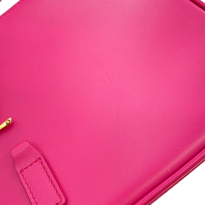 サンローランパリ ハンドバッグ LE 5 A 7 ル・サンカセット カーフレザー 657228 SAINT LAURENT PARIS