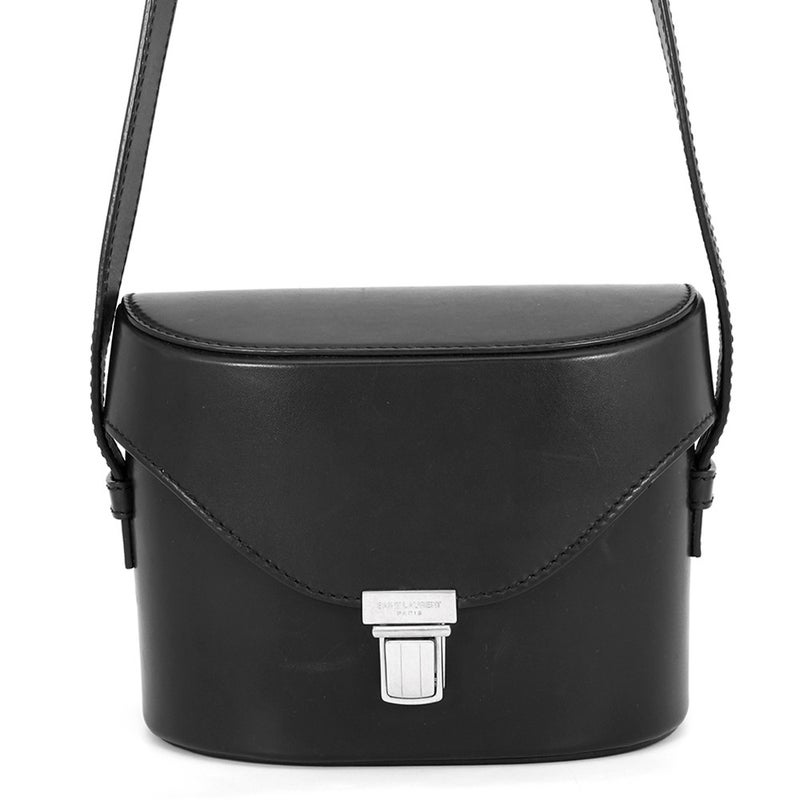 サンローランパリ ショルダーバッグ TUC BOX ミディアム レザー 710286 SAINT LAURENT PARIS 黒