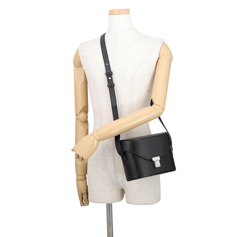 サンローランパリ ショルダーバッグ TUC BOX ミディアム レザー 710286 SAINT LAURENT PARIS 黒