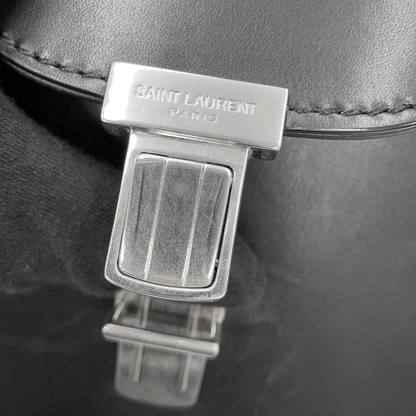 サンローランパリ ショルダーバッグ TUC BOX ミディアム レザー 710286 SAINT LAURENT PARIS 黒
